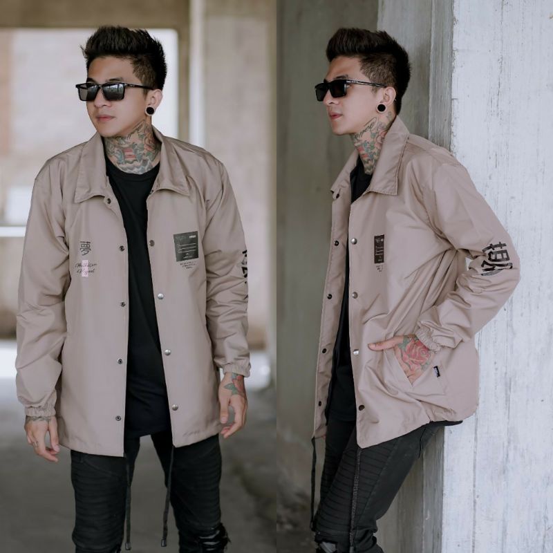JAKET COACH NEW BRANDED ORIGINAL DISTRO JAKET PRIA JAKET COASH