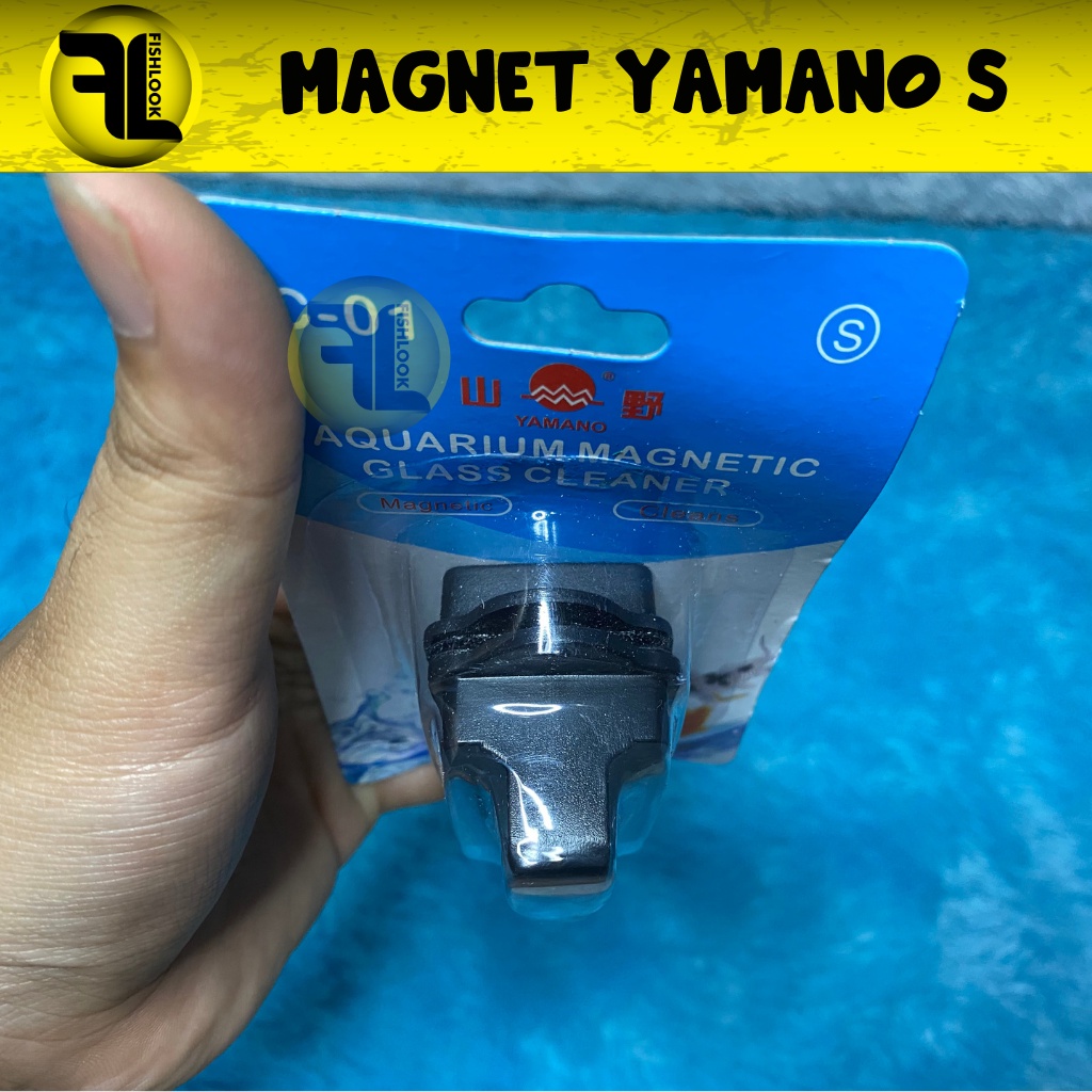 Yamano JC 01 Small Magnet Pembersih Kaca Aquarium Aquascape Magnetic