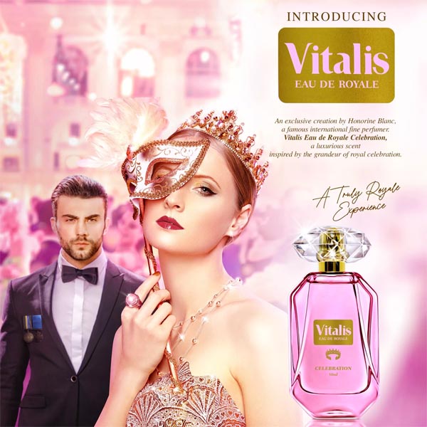 [PARFUM MEWAH] [50ML] [KACA] [BPOM] Vitalis Eau de Royale Celebration 50 ml | Parfum Badan