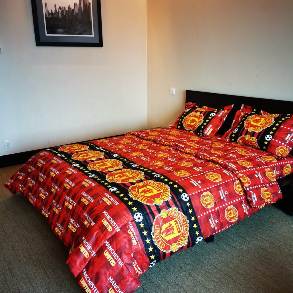 KUP - COD MURAH BEDSHEET DAN BEDCOVER BOLA UK 120. 160, 180, 200 BISA CUSTOM