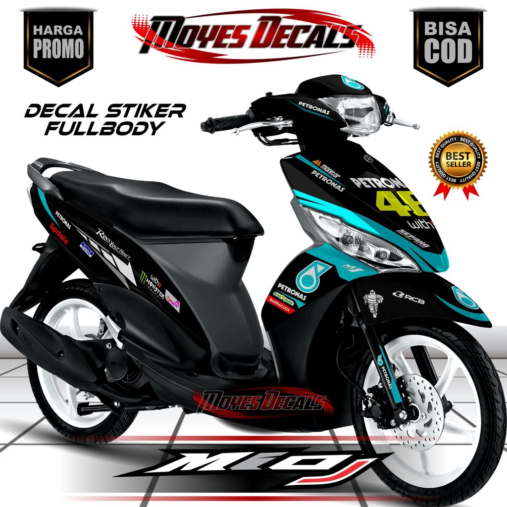 Decal Mio J Full Body Petronas
