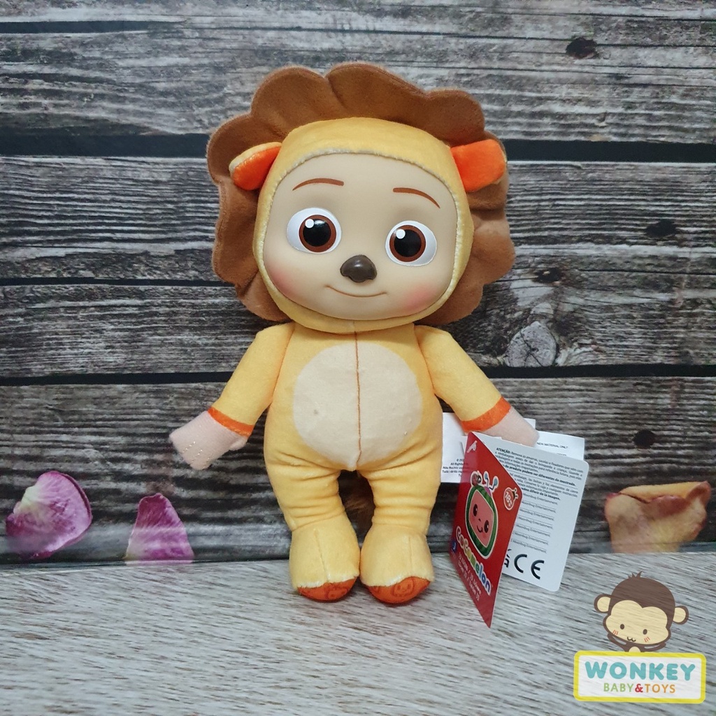 CoComelon Little Plush JJ Lion Monkey Giraffe &amp; Koala Plush Original / Cocomelon Basic Plush Original / Mainan Boneka Anak JJ Cocomelon Original