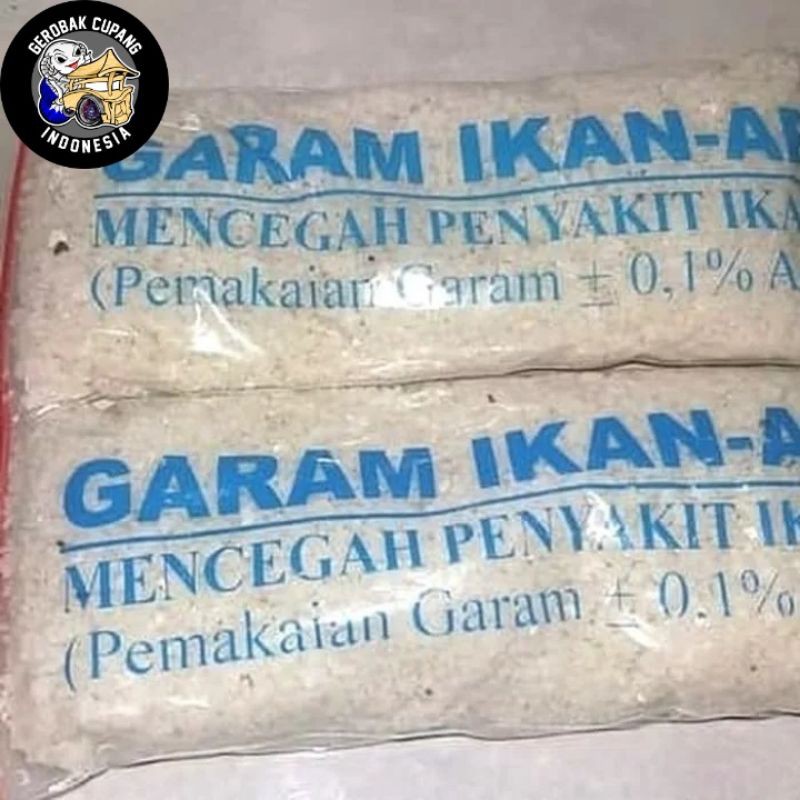 

Garam ikan kasar krosok 500gr setengah kilo 1/2 kg Mineral Air Ikan