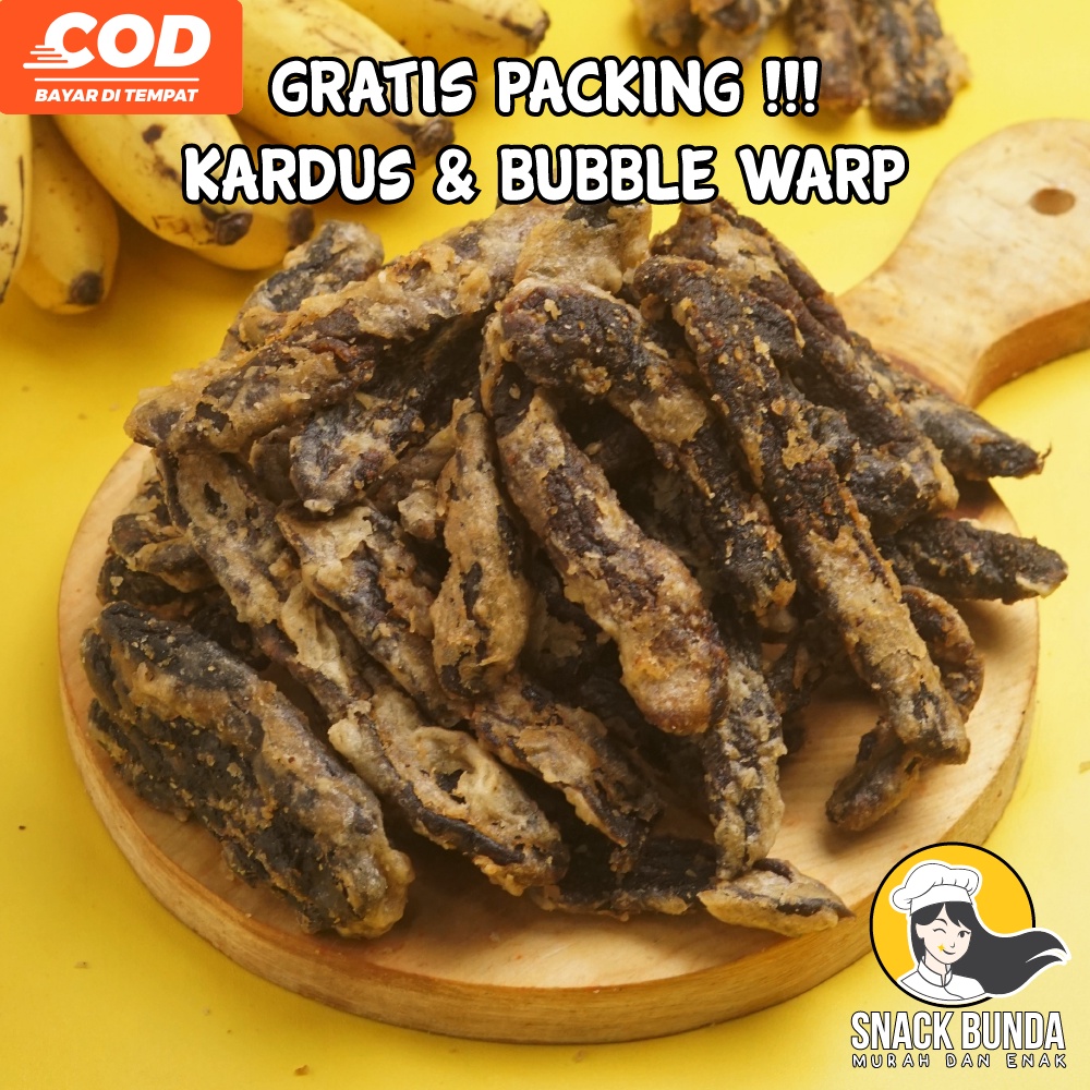 

sale pisang jari 125 gram snack cemilan camilan makanan ringan kiloan