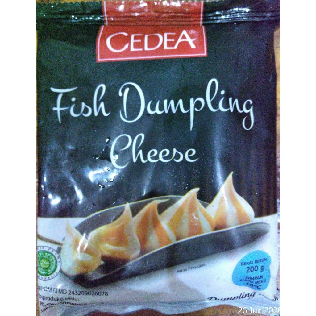 

Cedea Fish Dumpling Cheese 200 gram / Dumpling Keju