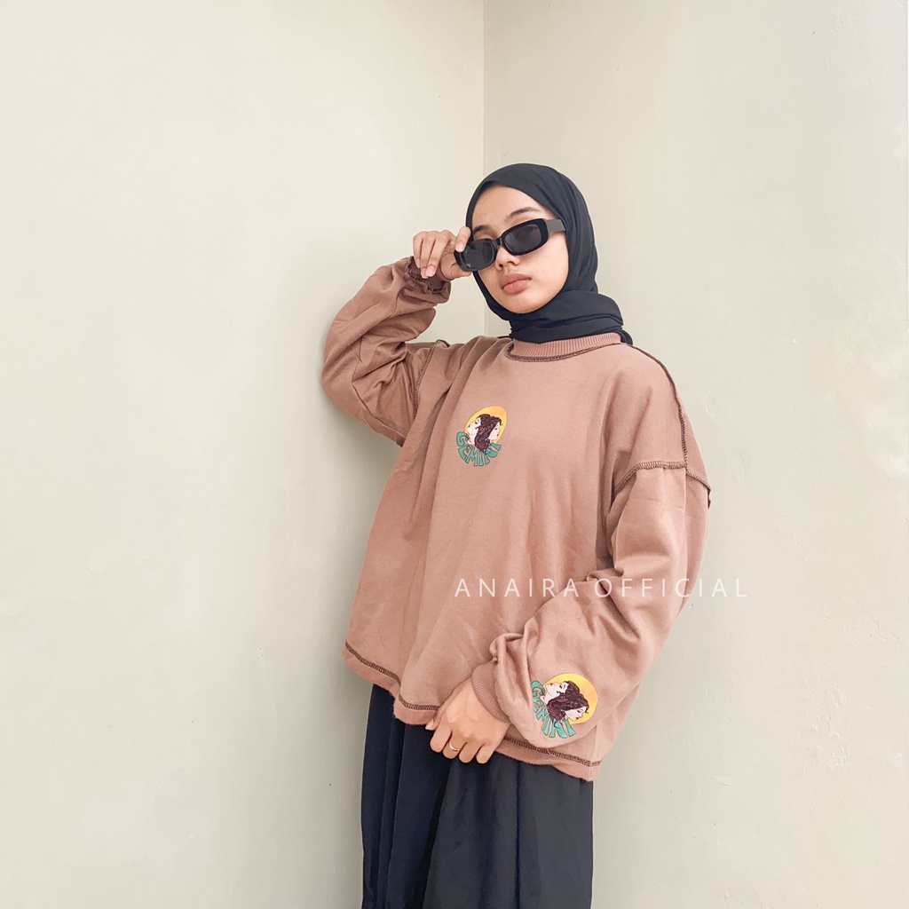 GEMINI SWEATER CREWNECK WANITA ANAIRAOFFICIAL