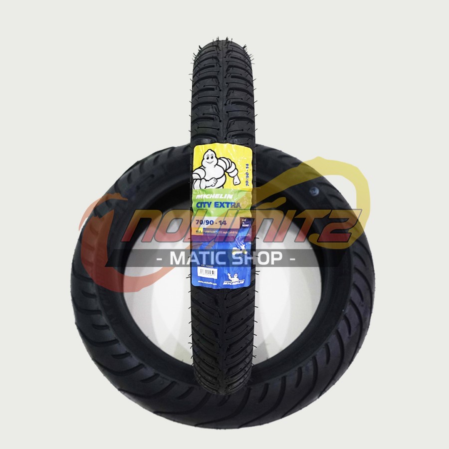 Ban Motor Tubeless Michelin City Extra 70/90 - 14 Vario Beat Scoopy