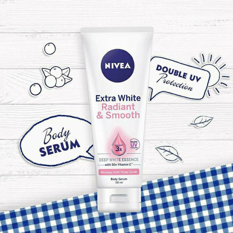 NIVEA Body Serum Extra White -180ml