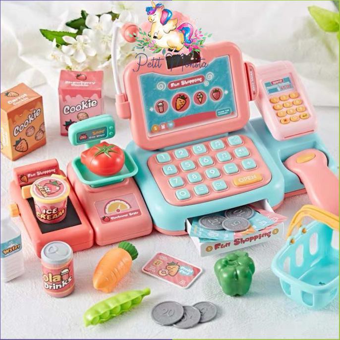 MAINAN KASIR - CASHIER MACHINE TOYS - PRETEND TOYS