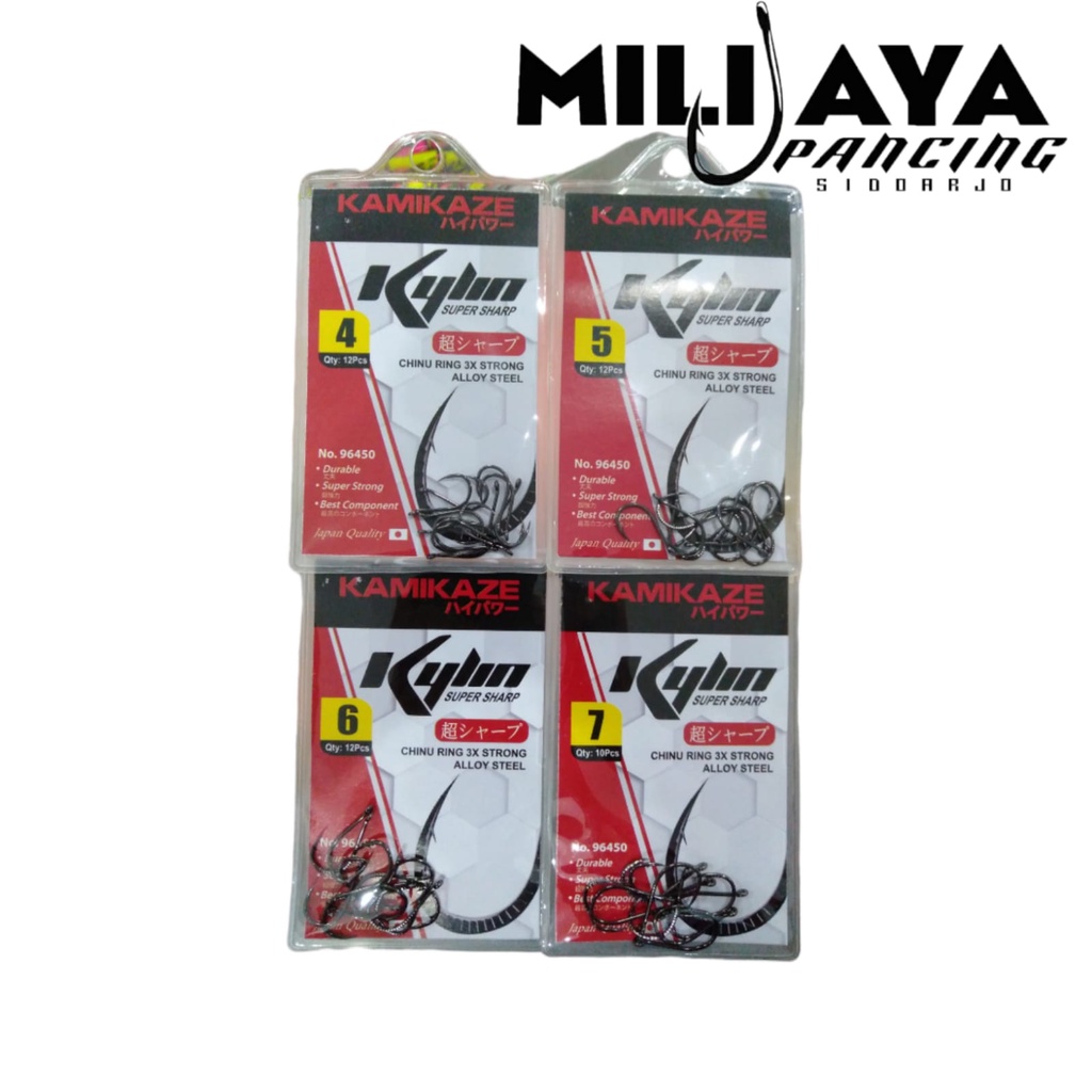 Kail Pancing Super Sharp Kamikaze Kylin Chinu Ring 3X Strong
