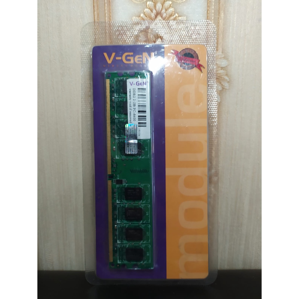 MEMORY RAM VGEN 2GB DDR2 PC 6400 / GARANSI LIFETIME