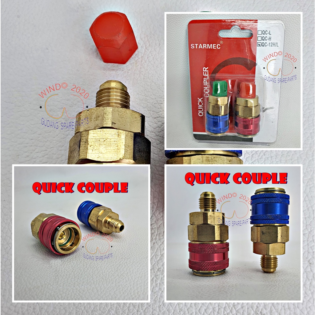 QUICK COUPLER | ADAPTER PENGISIAN KLEA AC MOBIL  | SAMBUNGAN AC MOBIL | ALAT PENGISIAN REFRIGANT MOBIL