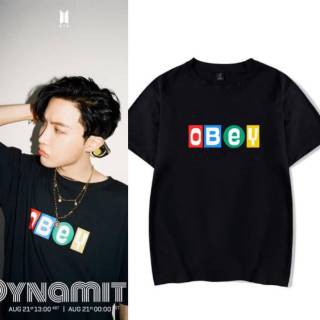 KAOS BTS JHOPE OBEY DYNAMITE KATUN COMBED 30S