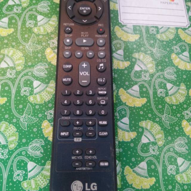 Remot home teater LG