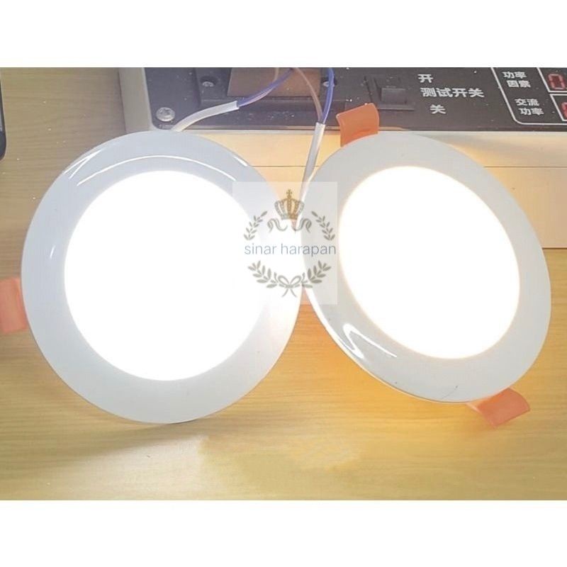 Lampu downlight led murah 5watt 1 warna /cahaya putih /cahaya kuning