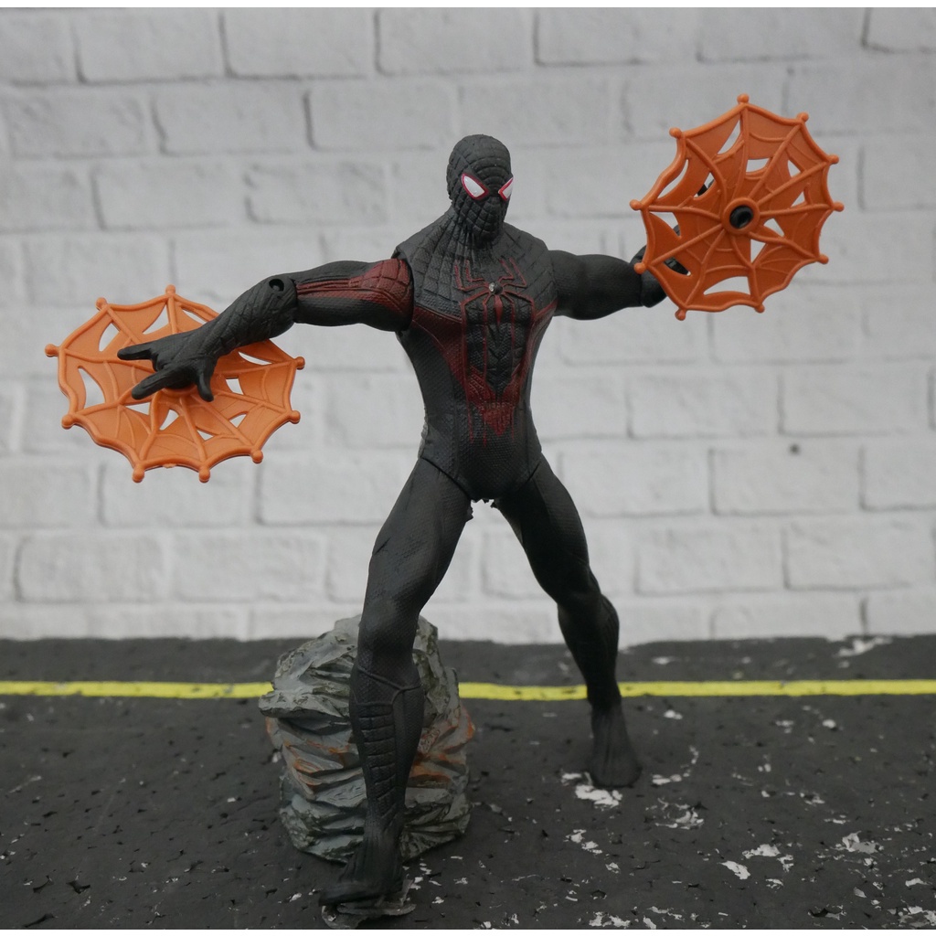 FIGUR MAINAN ANAK SPIDERMAN HITAM DR STRANGE FIGUR ANAK ROBOT