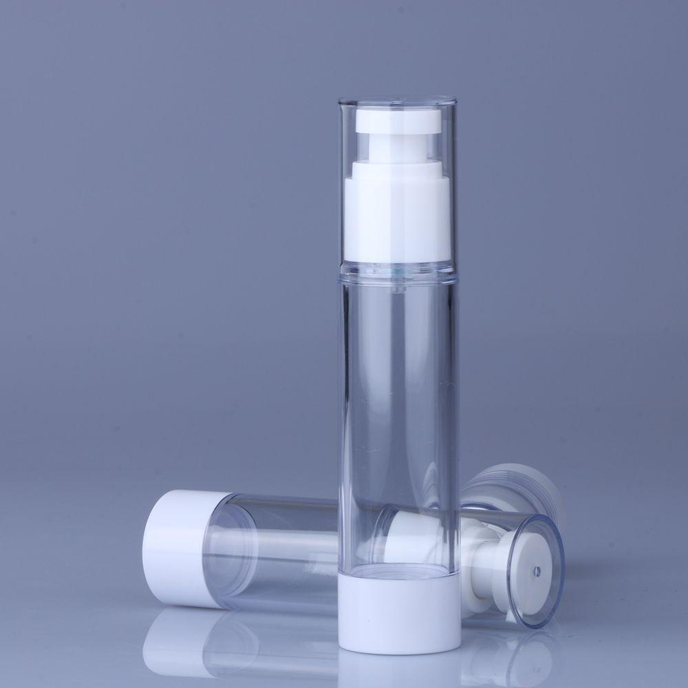 Rebuy Toiletries Container 15ml/30ml/50ml Airless Botol Travel Mini Vacuum Pump Vessel Parfum Plastik