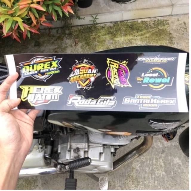 sticker herex jatim variasi