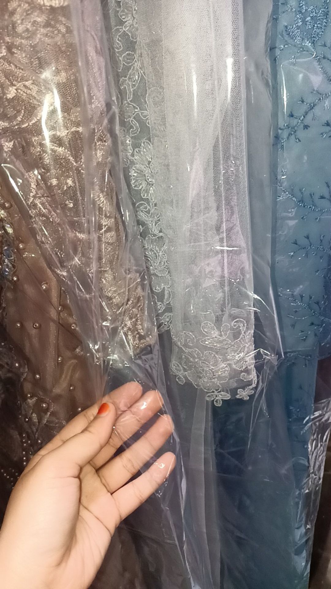 Plastik Cover Dress Gaun Gamis Uk.60x185 - Plastic Laundry Loundry  Londry Long Dress