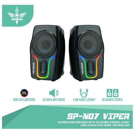 Speaker gaming NYK SPN07 / NYK Viper SP-N07 / NYK Viper SPN07 RGB