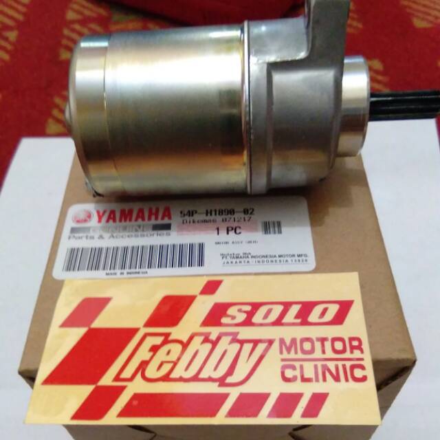 DINAMO MOTOR STATER ASSY YAMAHA MIO J MIO GT ORIGINAL 54P-H1890-02 DISCONTINUE 54P-H1890-04