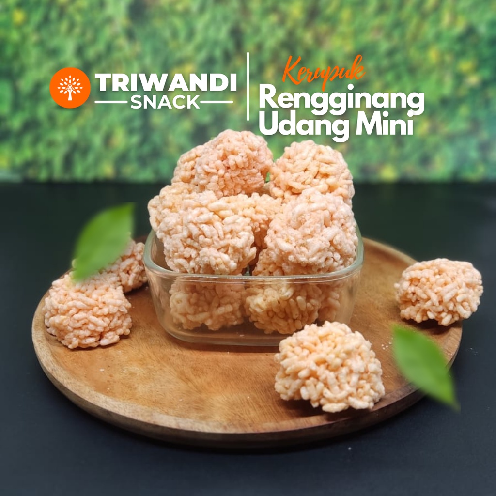 

Rengginang udang mini rangginang kemasan 100 - 250 gr TRIWANDI SNACK oleh oleh bandung