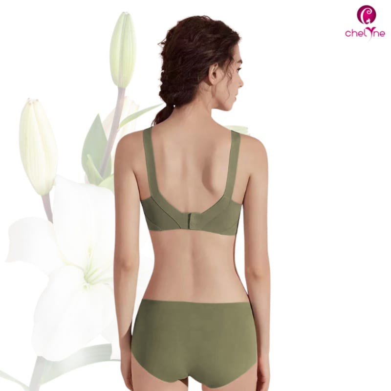 BH Chelyne Seamless Lycra Premium V6868 Full Cup Sport Bra Polos - Comfortable Daily Bra - Big Size 34/42