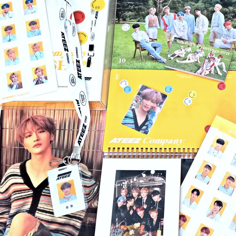 POSTER ATEEZ SEASON'S GREETINGS 2021