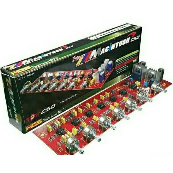 Kit pre amplifier Parametrik BELL MACINTOSH C-50 .