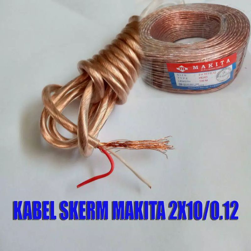 KABEL head SKEREM GOLD TRANSPARAN original makita ecer permeter