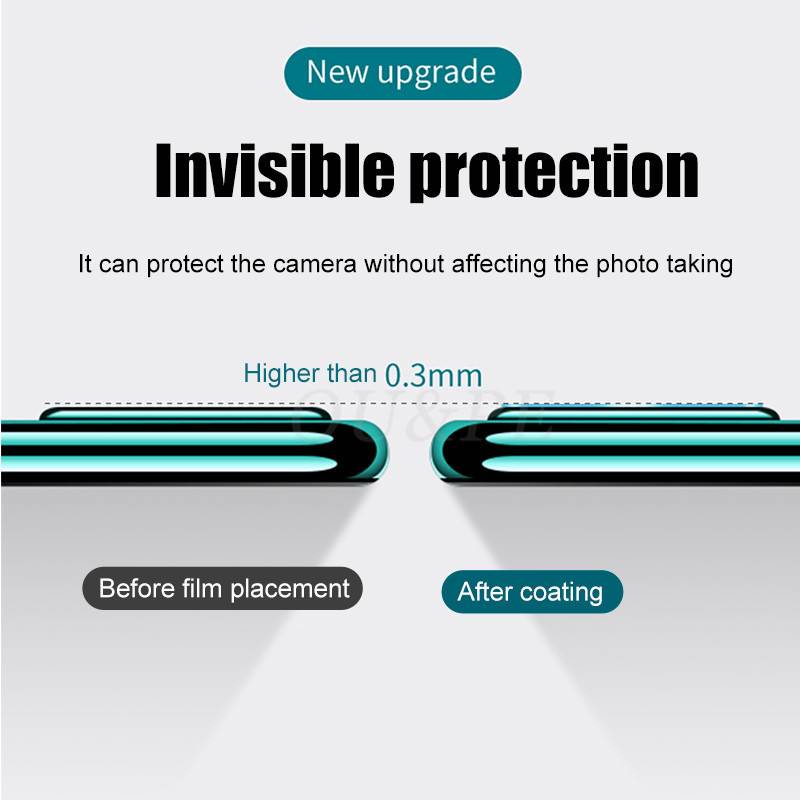 1-3pcs Camera Tempered Glass For Huawei Mate 20 30 40 Pro Lens Protector Film For Huawei P20 P30 P40 Pro