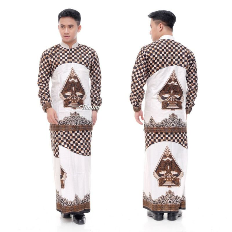 DISTRIBUTOR SETELAN KOKO SARUNG BATIK ASLI PEKALONGAN,BAJU PRIA, SETELAN PRIA SARUNG GUNUNGAN