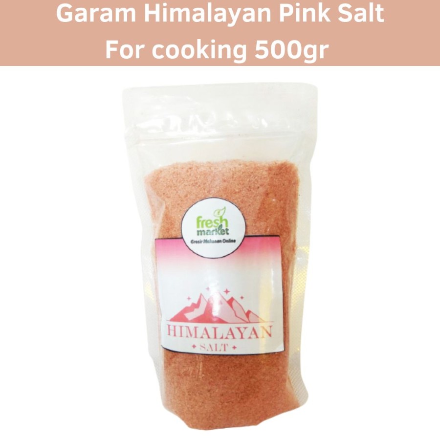 

Garam Himalayan Pink Salt- For Cooking 500 Gram