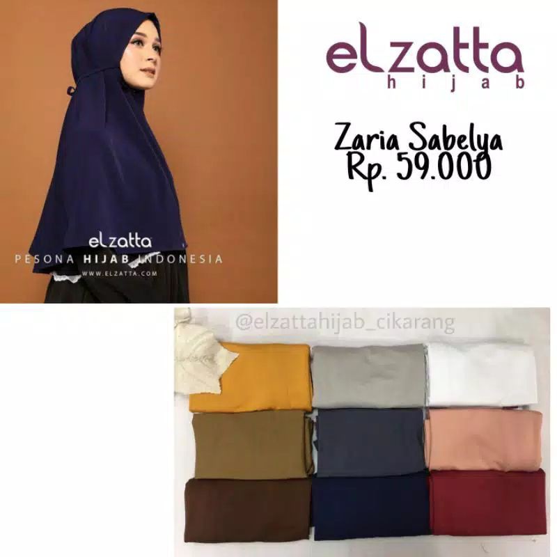 Bergo Elzatta/ Zaria Sabelya