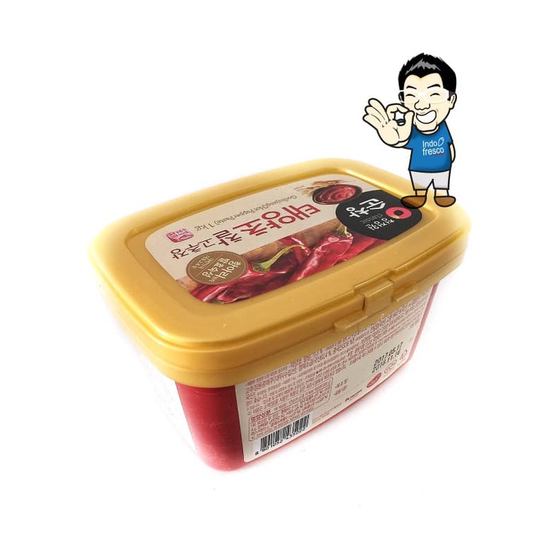 

Daesang Sunchang Gochujang- Cabe Pasta Korea- Hot Pepper Paste 1Kg