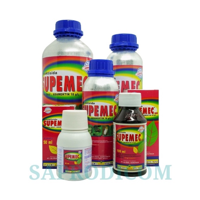 Insektisida SUPEMEC Abamektin 18EC  100ml, Obat Pembasmi Hama Tanaman