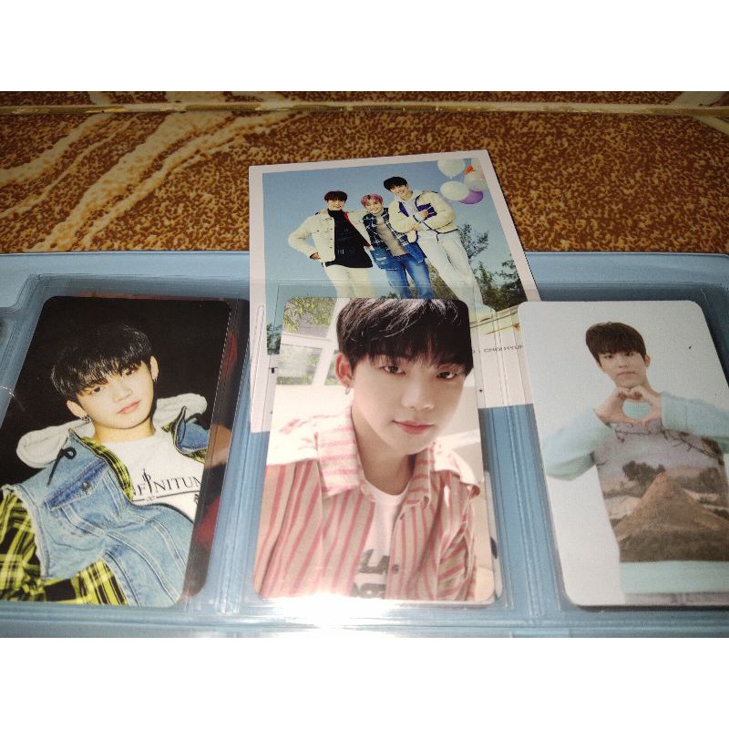 PC PHOTOCARD HYUNSUK TREASURE ORANGE GREEN CONCEPT / KEMPI