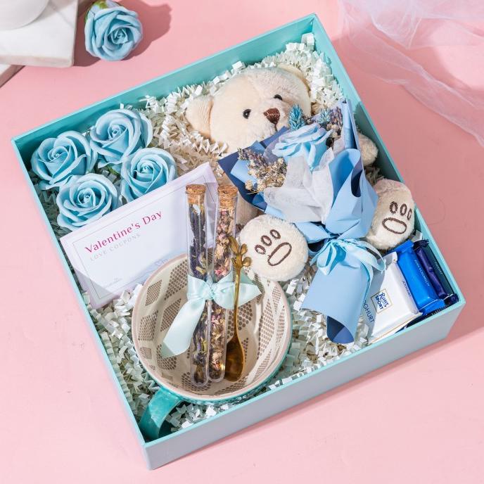 

BAYAR COD Blue Valentine / Valentine Gift / Valentine Hampers / Kado Valentine DISKON