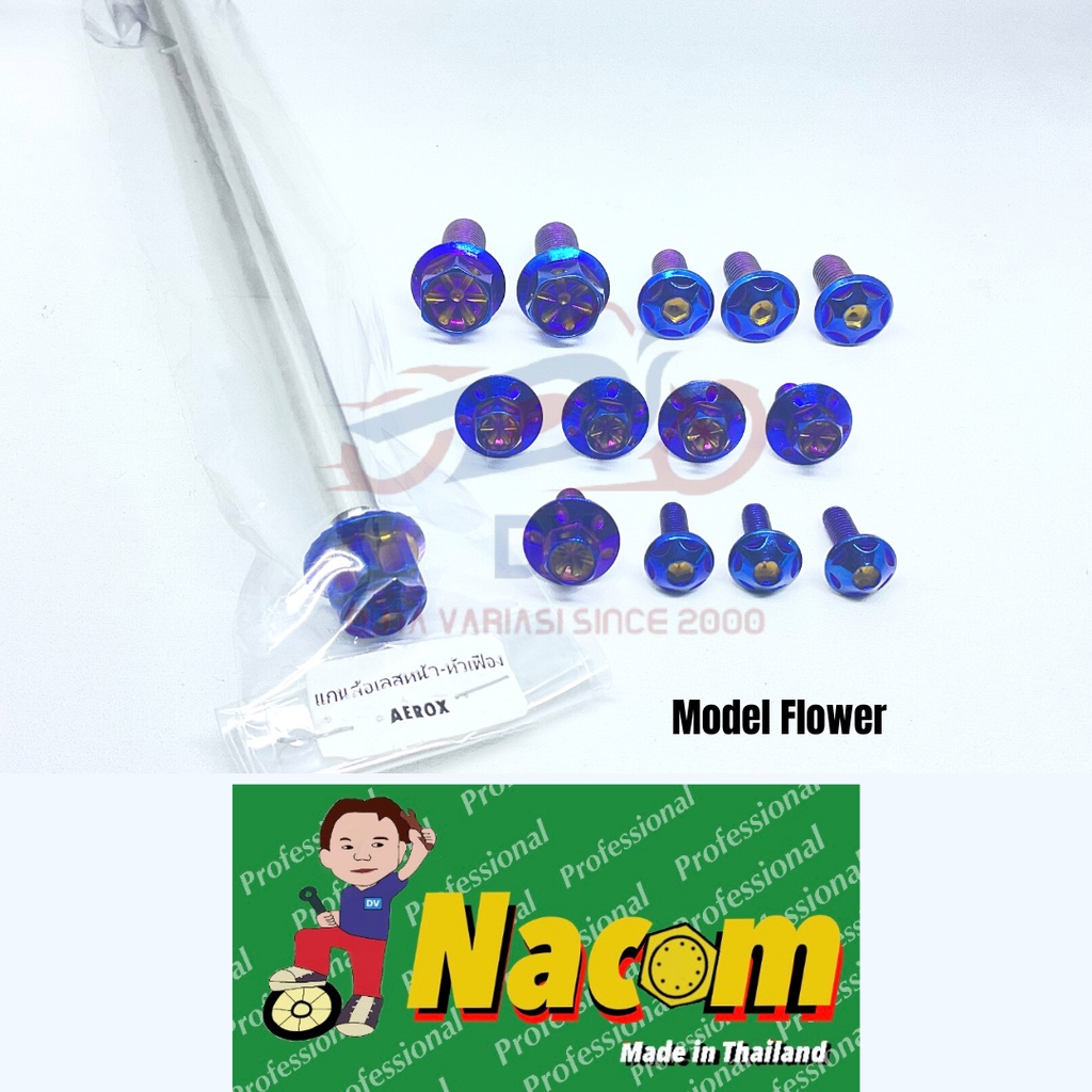 NACOM DV Paketan Kaki Depan Aerox