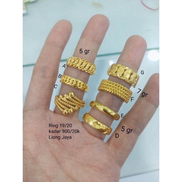 Cin Cin Emas 24 kadar 900/20k