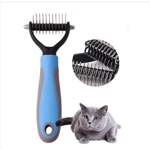 [SISIRHEWAN] - PAWING Sisir Rambut Binatang Peliharaan Hair Removal Comb Pet Grooming Tool - AES0124