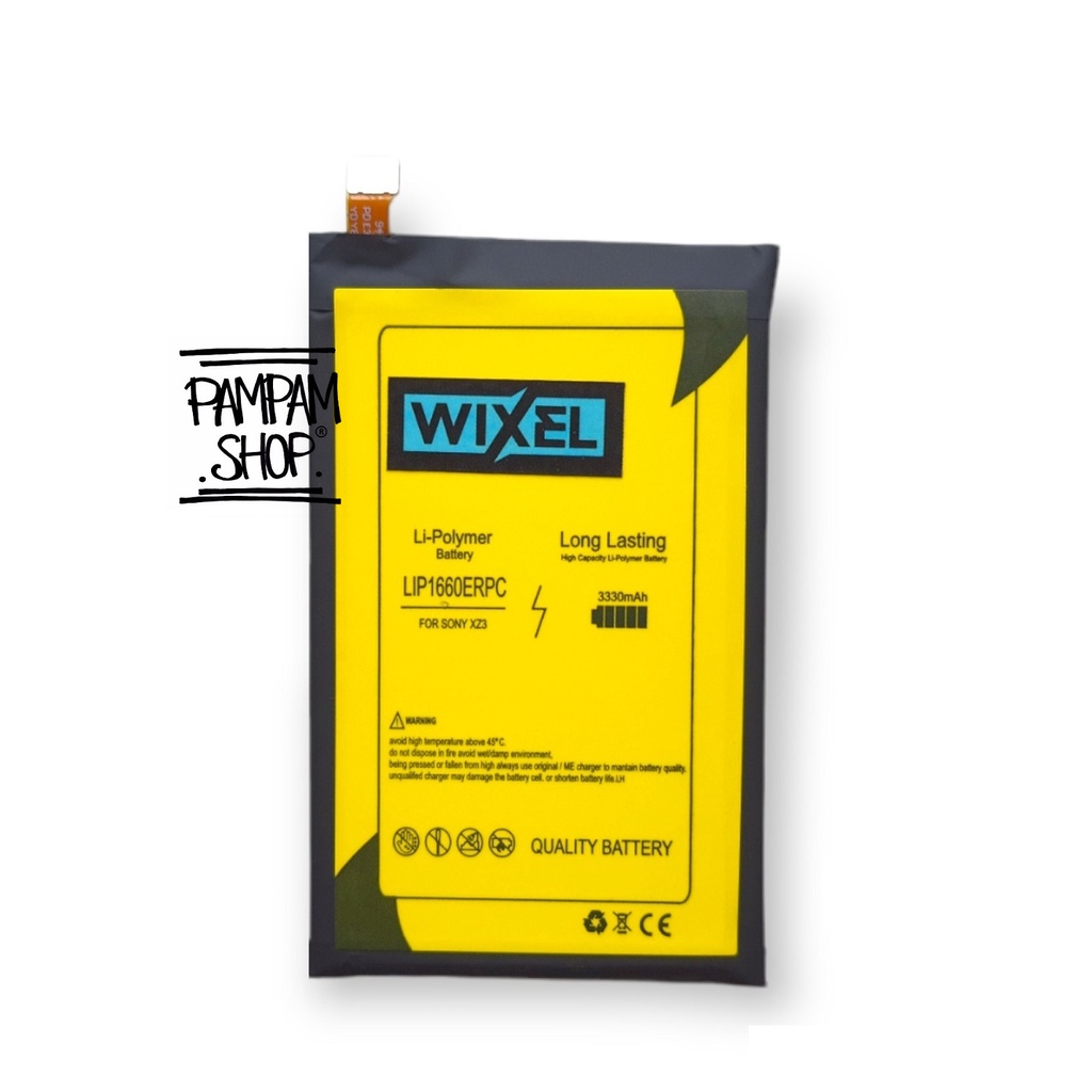 WIXEL ME Baterai Sony Xperia XZ3 SOV39 LIP1660ERPC Real Capacity Battery Original 100% Ori Batre Batrai HP Handphone