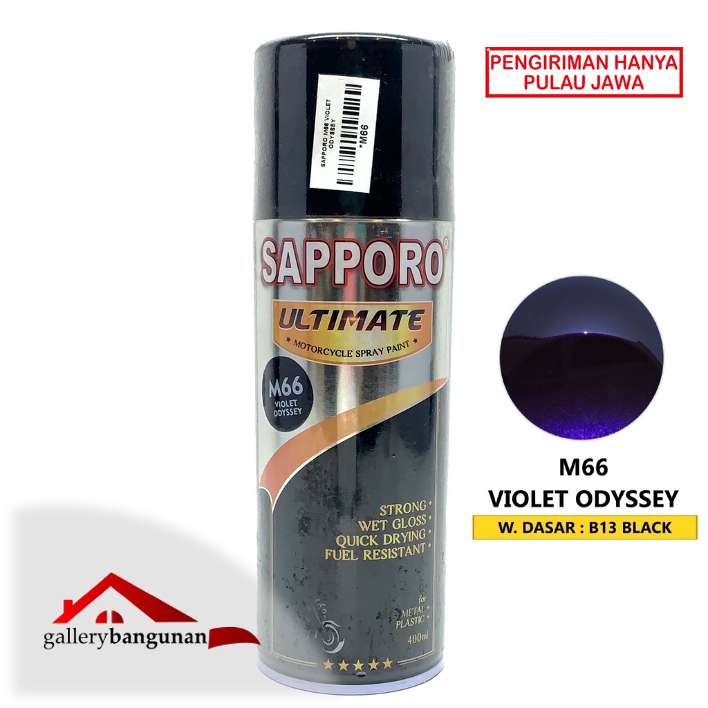 

Sapporo Ultimate M66 Violet Odyssey | Pilok | Pilox | Cat Semprot