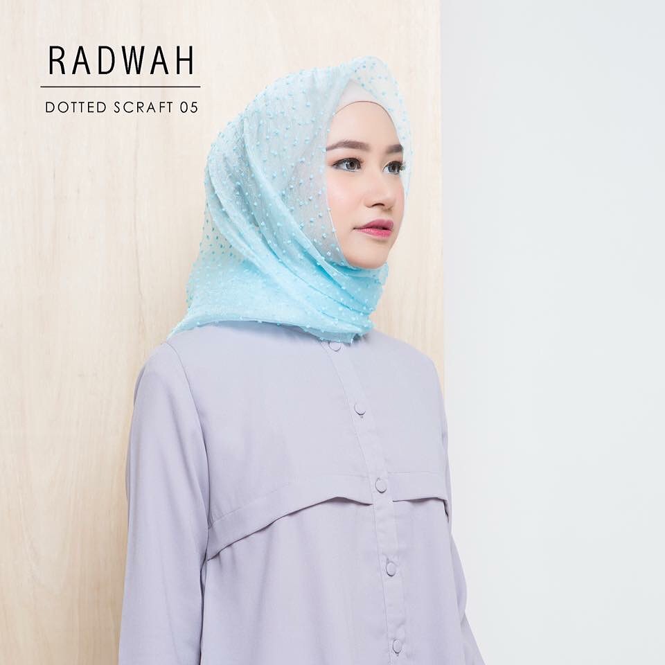 Radwah - Dotted Scarf - Hijab Square