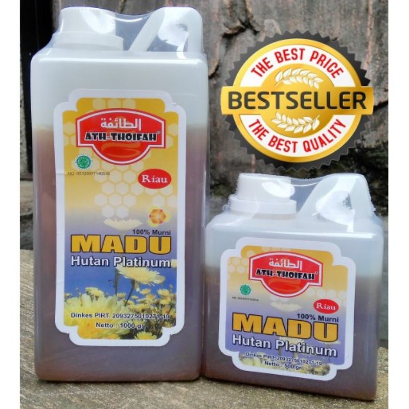 

Madu Hutan Platinum (Riau Sialang) Ath-Thoifah Murni dan Original 500gram