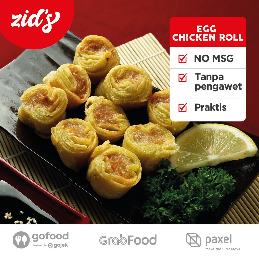 

Zid's Chicken Egg Roll Frozen Food