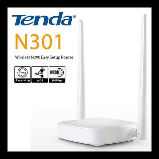 Repeater Adapter Wifi Wireless Router Tenda N300 Model N301 Modem