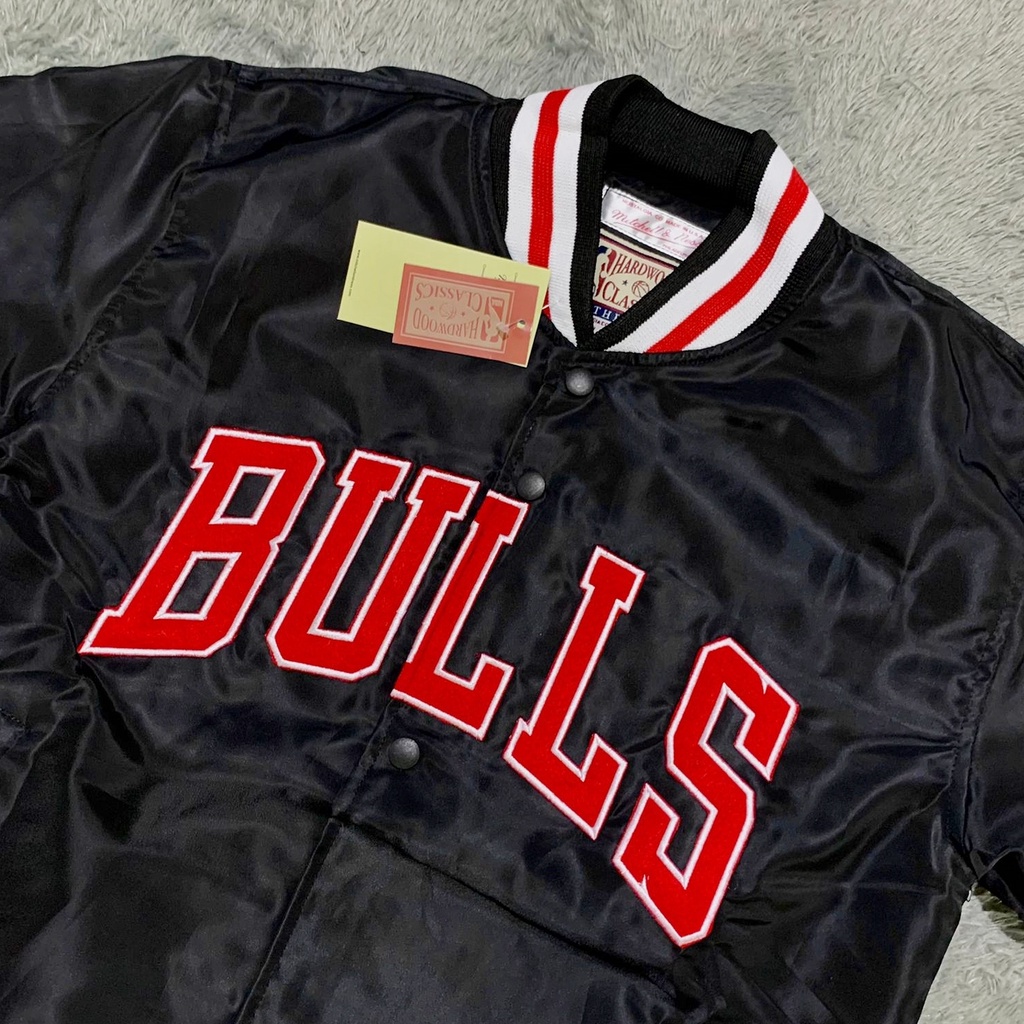 VARSITY JACKET BASEBALL NBA CHICAGO BULLS FULLTAG LABEL