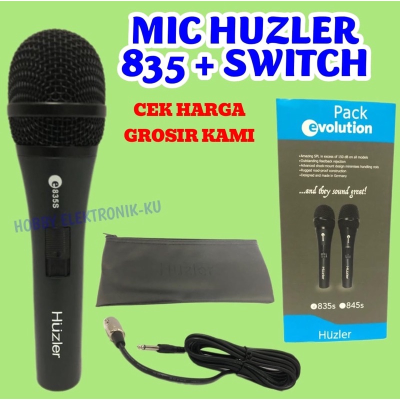 MIC HUZLER 835 + SWITCH