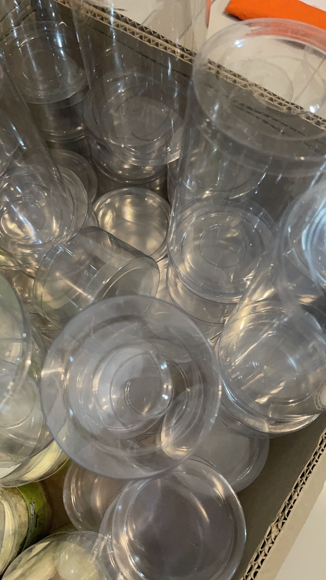 Tabung Mika 8x14 Kemasan Toples Bundar Plastik